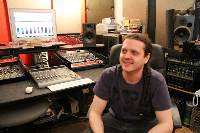 Picture of Orion in the Studio